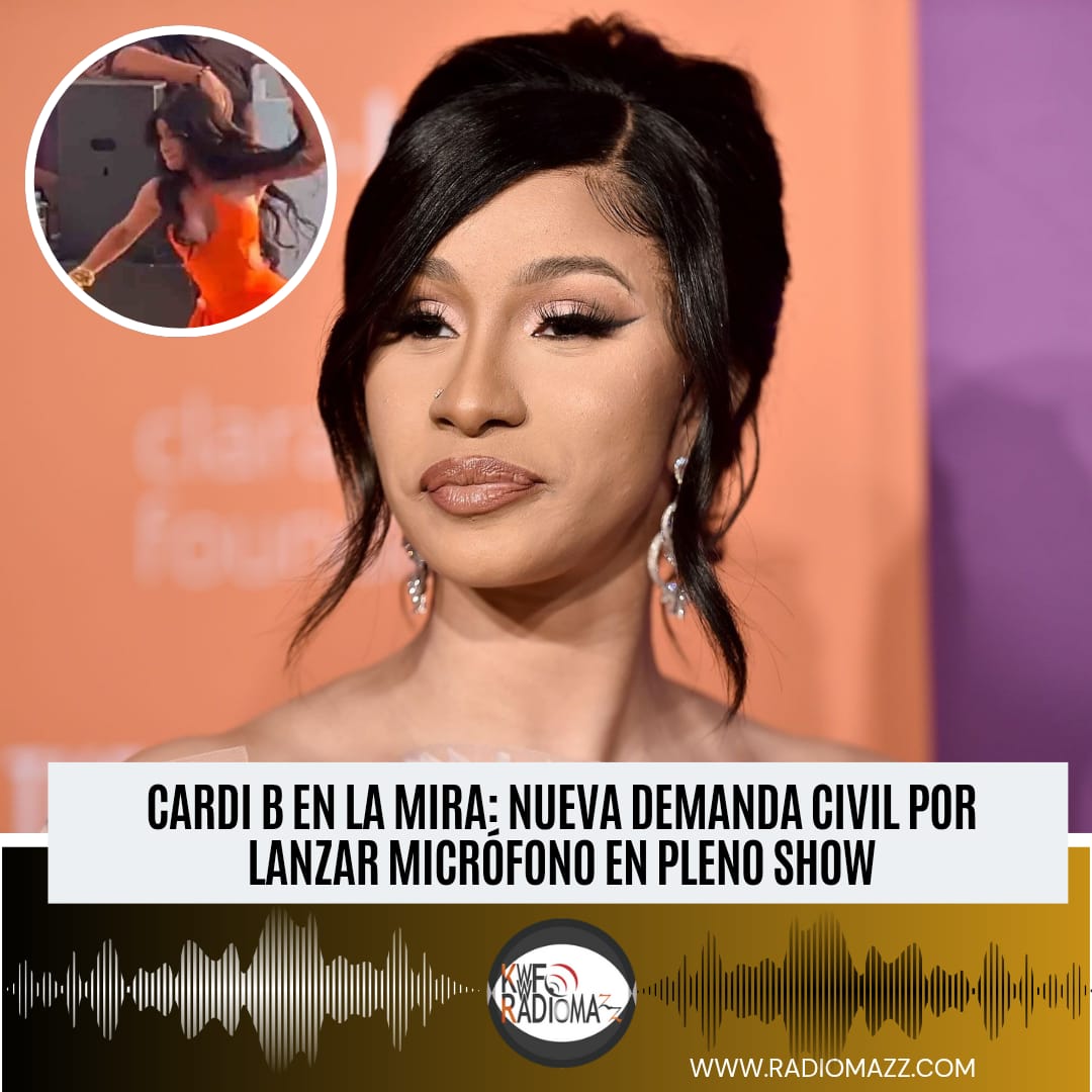 La nueva demanda civil que enfrenta Cardi B por lanzar su micrófono en pleno show. ¿es hora de bajar el volumen en conciertos para cuidar los oídos del público?