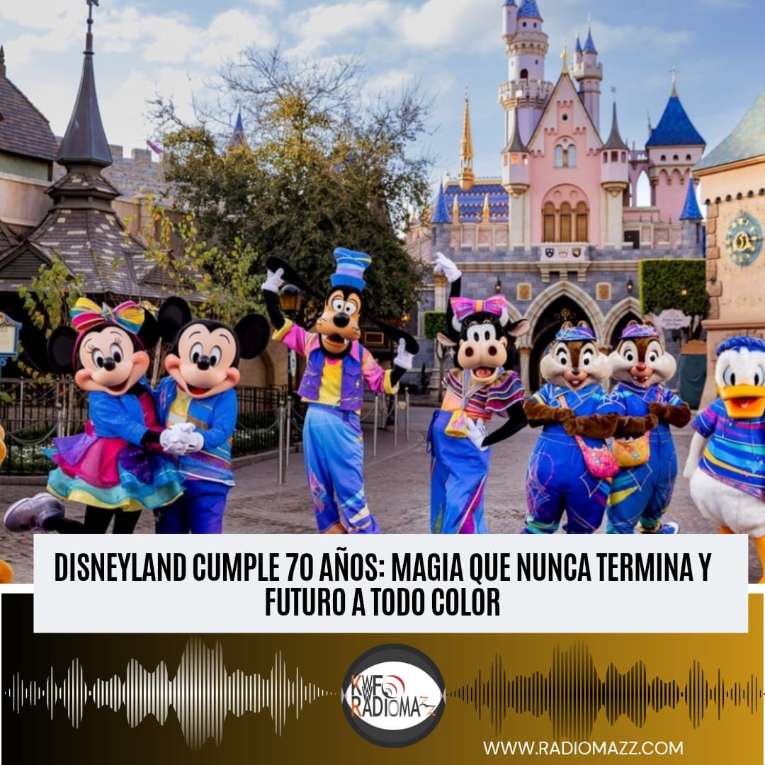 ¡Celebremos juntos los 70 años de pura magia en Disneyland! Todo sobre el futuro colorido que conmemora siete décadas de sueños, risas y aventuras.