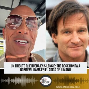 "The Rock" decidió despedir la saga Jumanji con un gesto íntimo y cargado de simbolismo. El actor reveló que incorporó un homenaje especial a Robin Williams.