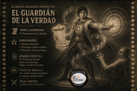 Guardian número 5 que protege las transmisiones radiales.