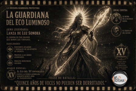 Guardiana número 12 que protege las transmisiones radiales.