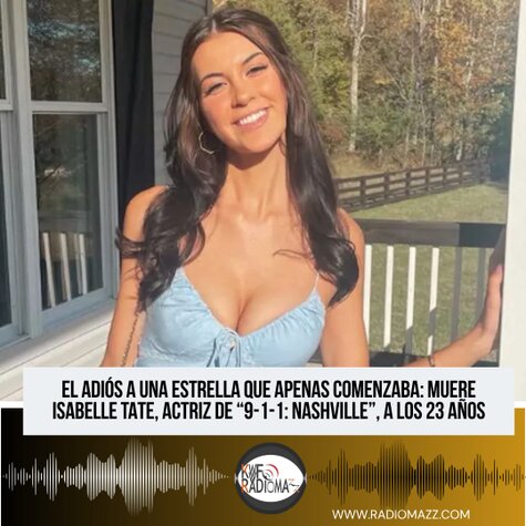 El Adiós A Una Estrella: Muere Isabelle Tate, Actriz De "911 Nashville", A los 23 Años. La joven falleció el pasado 19 de octubre a causa de una forma poco común de la enfermedad de Charcot-Marie-Tooth, un trastorno neurológico hereditario.