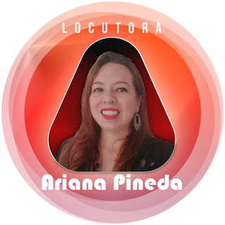 Locutora Ariana Pineda. Imagen de la Locutora Ariana Pineda.