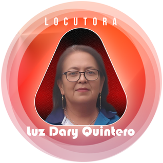 Locutora Luz Dary. Imagen de la Locutora Luz Dary.